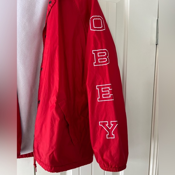 Obey Varsity Vertical Jacket - Picture 3 of 5